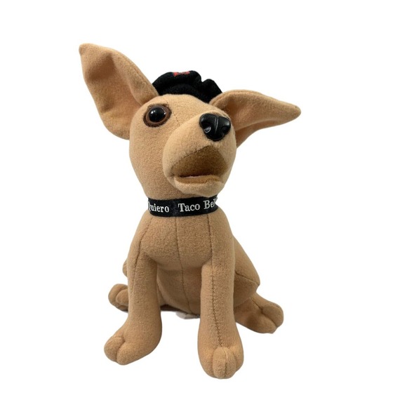 Taco Bell Plush Dog Yo Quiero Taco Bell Chihuahua Dog Applause Stuffed Animal 6" - Picture 1 of 7